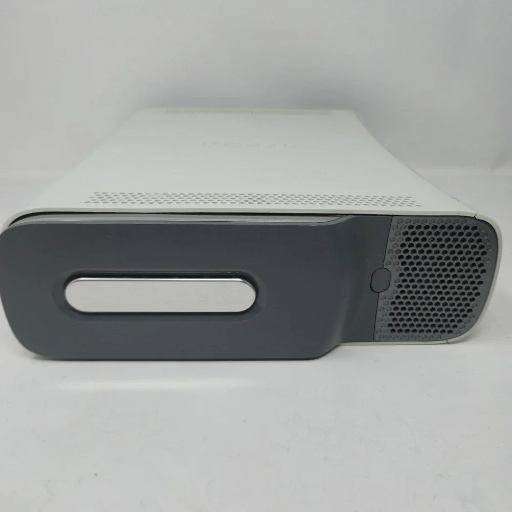 Microsoft Xbox 360 White Console Bundle Tested 14gb HDD 203W PSU Controller + AV